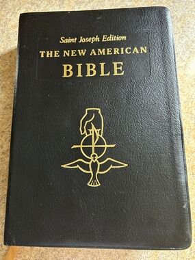 The New American Bible - Saint Joseph Edition Catholic with Gold Lettering